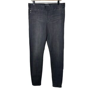 Liverpool Sienna The Skinny Pull On Jeans Meteorite Grey Size 12/31 XM2021LF62